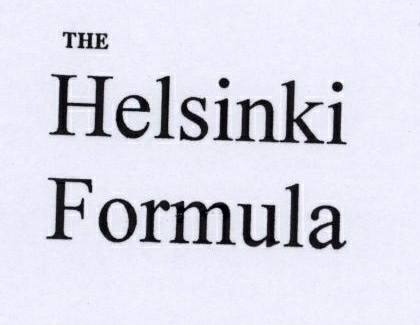 The Helsinki Formula Device mark 1770011 Trademark