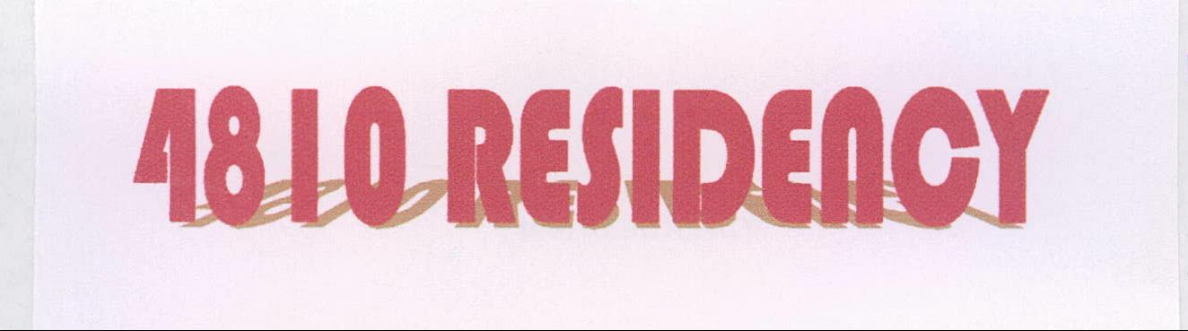 4810 Residency Device mark 1978332 Trademark