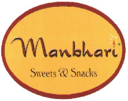 Manbhari Sweets & Snacks (logo) Device mark 2314582 Trademark