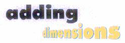 Adding Dimensions (label) Device mark 1488630 Trademark