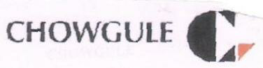 Chowgule (device) Device mark 1671792 Trademark