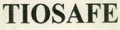 Tiosafe Device mark 2532253 Trademark