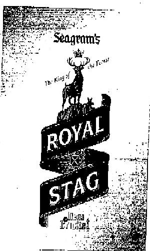 Royal Stag (label) Device mark 1228614 Trademark