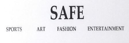 Safesports Art Fashion Entertianment Device mark 1747937 Trademark