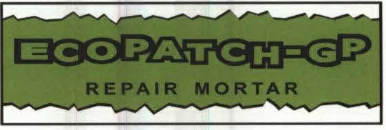 Ecopatch-gp (repair Mortar) Device mark 1710773 Trademark