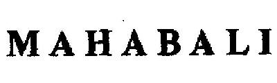 Mahabali Device mark 1011752 Trademark