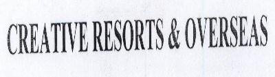 Creative Resorts & Overseas With Device Device mark 1660705 Trademark