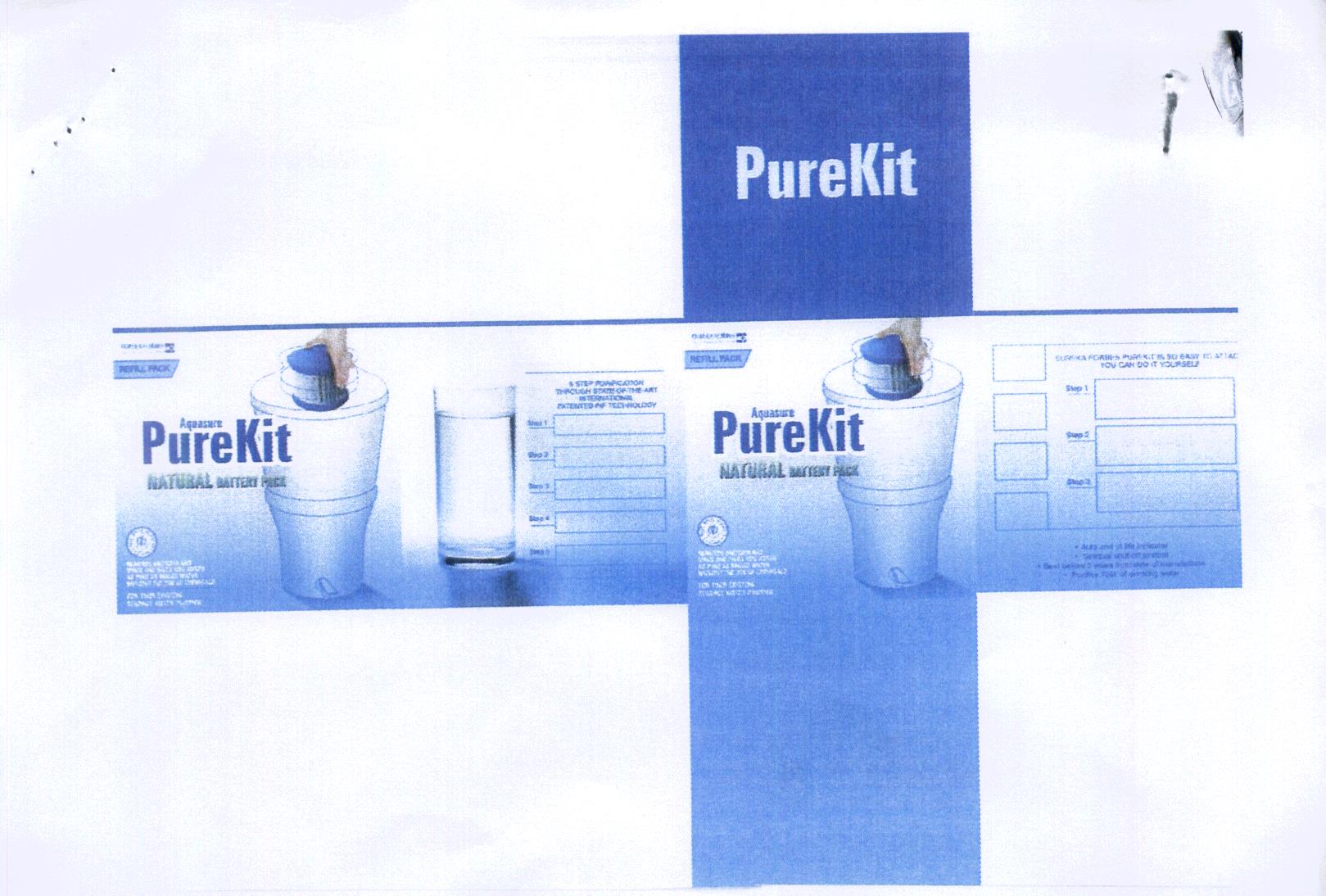 Aqua Sure Pure Kit Device mark 1942225 Trademark