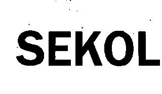 Sekol (logo) Device mark 2258375 Trademark