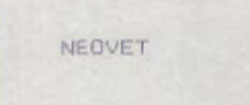 Neovet Device mark 811151 Trademark