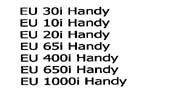 Eu 30i Handy Device mark 1911041 Trademark