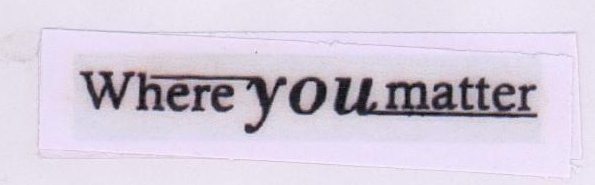 Where You Matter (label) Device mark 1788883 Trademark