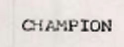 Champion Device mark 907813 Trademark