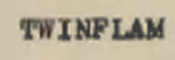 Twinflam Device mark 492942 Trademark