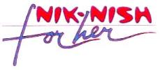 Nik-nish For Her (label) Device mark 1553667 Trademark