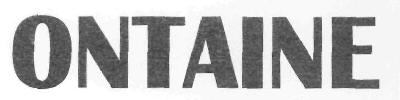 Ontaine (device) Device mark 2815093 Trademark