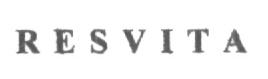 Resvita Device mark 1633848 Trademark