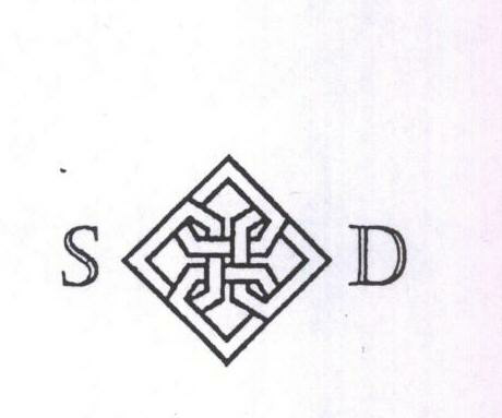 S D (logo) Device mark 1590052 Trademark
