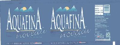 Aquafina With Label Mark Device mark 1308951 Trademark