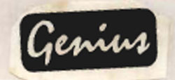 Genius (label) Device mark 688571 Trademark