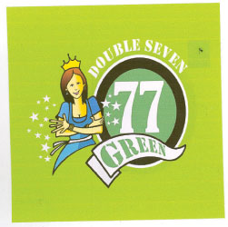Double Seven 77 Green Device mark 1983715 Trademark