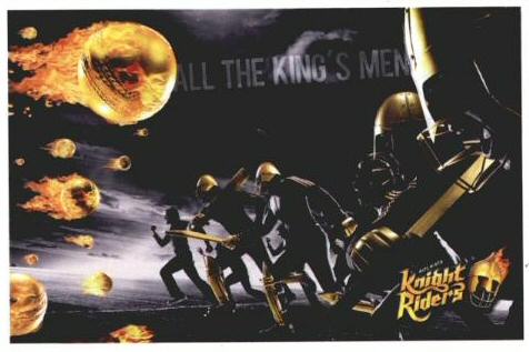 Knight Riders (device Of Sportmens) Device mark 1664459 Trademark