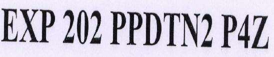 Exp 202 Ppdtn2 P4z With Device Device mark 1687485 Trademark