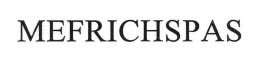 Mefrichspas Device mark 2166587 Trademark