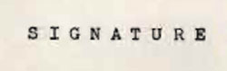 Signature Device mark 698909 Trademark