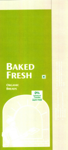 Baked Fresh Organic Breads (label) Device mark 2606955 Trademark