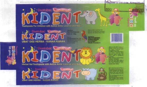Kident Device mark 1058317 Trademark