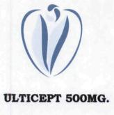 Ulticept 500mg Device mark 1841954 Trademark