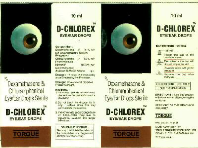 D-chlorex (label) Device mark 2730051 Trademark