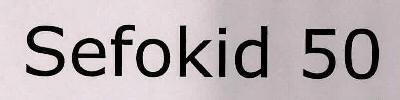 Sefokid 50 Device mark 2847908 Trademark