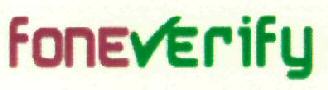 Foneverify (logo) Device mark 2634888 Trademark