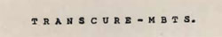 Transcure-mbts Device mark 641560 Trademark