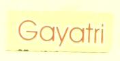 Gayatri Device mark 1601711 Trademark