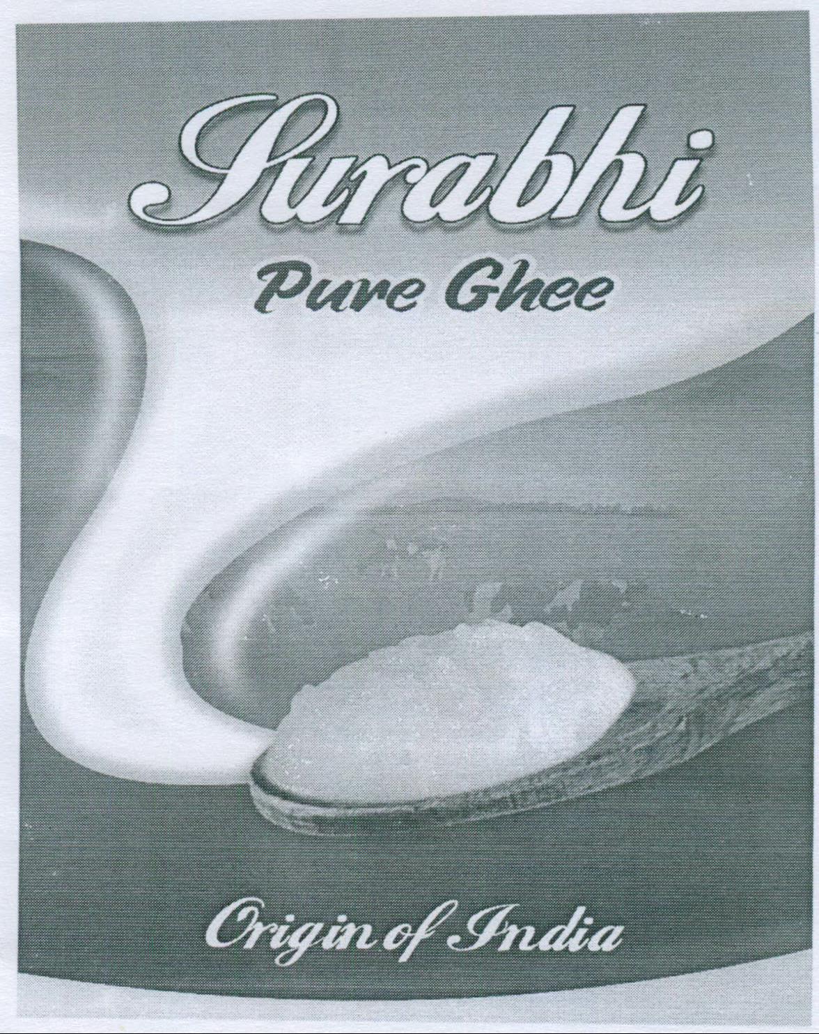 Surabhi Pure Ghee Device mark 1949434 Trademark