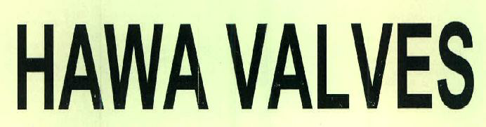 Hawa Valves Device mark 2447558 Trademark