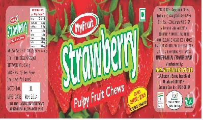 Myfruit Strawberry (label) Device mark 2831711 Trademark