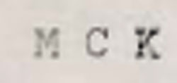 Mck Device mark 667149 Trademark