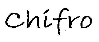 Chifro (device) Device mark 2774356 Trademark