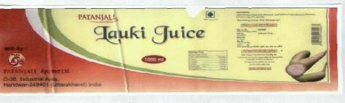 Lauki Juice Device mark 1840210 Trademark