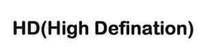 Hd (high Defination) Device mark 2132437 Trademark