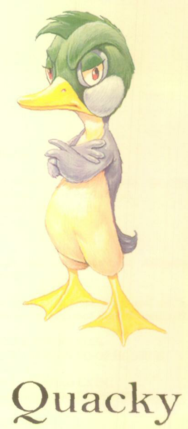 Quacky (device Of Animal) Device mark 1622567 Trademark