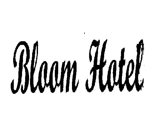Bloom Hotel (logo) Device mark 2191648 Trademark