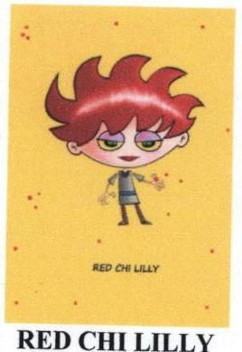 Red Chi Lilly Device mark 1753773 Trademark