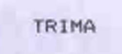 Trima Device mark 1076833 Trademark