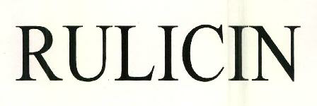 Rulicin Device mark 2496895 Trademark