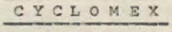 Cyclomex Device mark 653437 Trademark